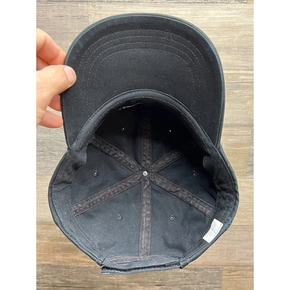 Garrett Black Baseball ACE Metal Detectors Cap Hat Green Embroidered - NOS